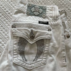Miss Me Jeans in White Size 27